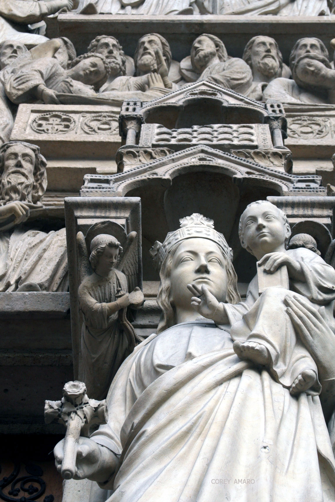 Notre-Dame-Entrance