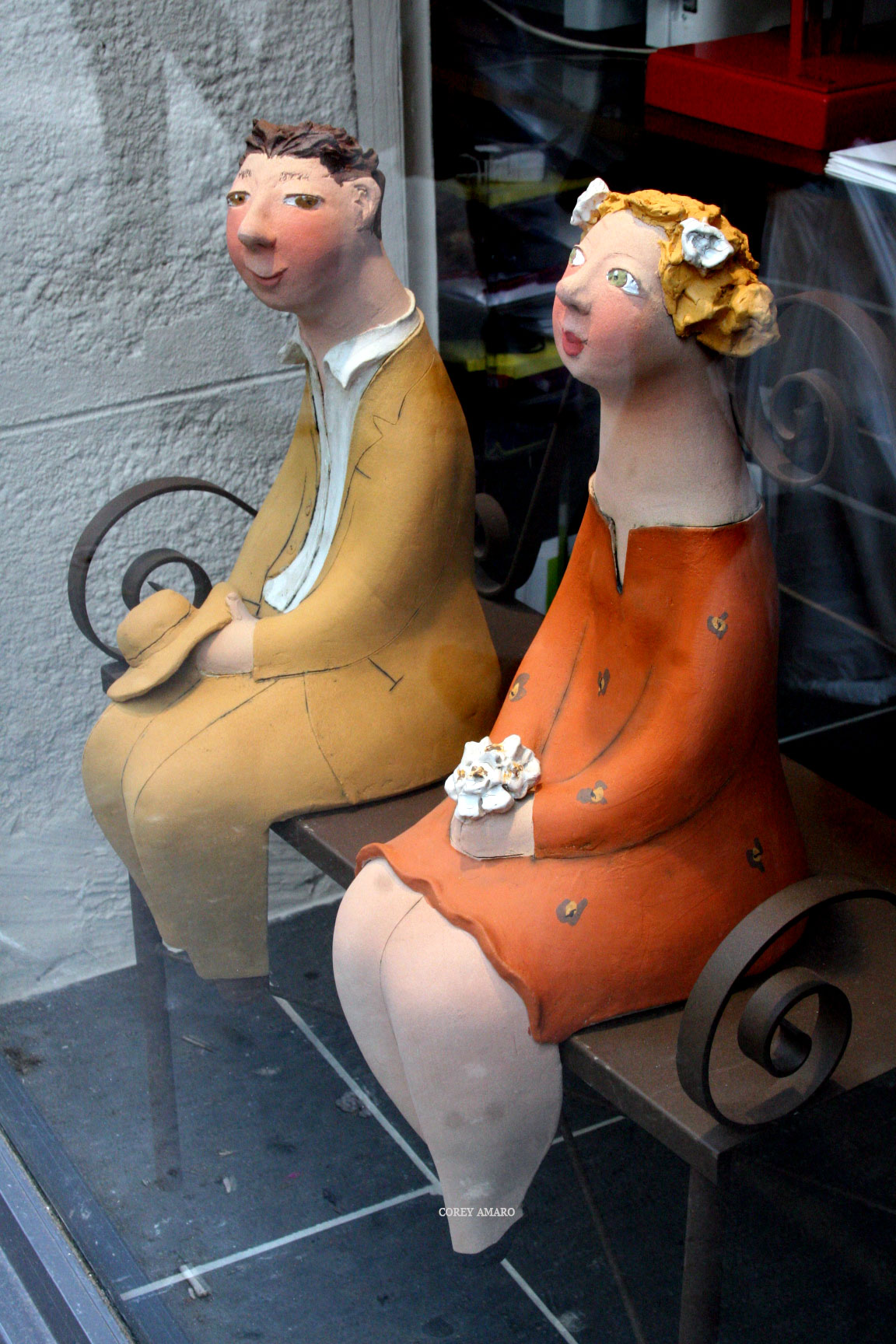 Couple-on-a-bench