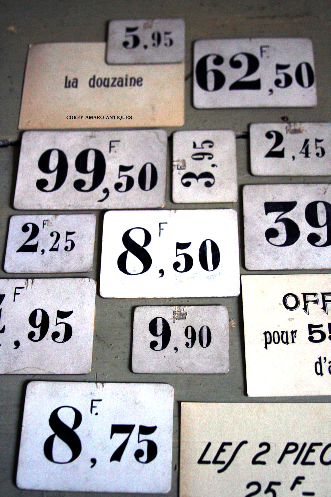 French brocante French-market-signs