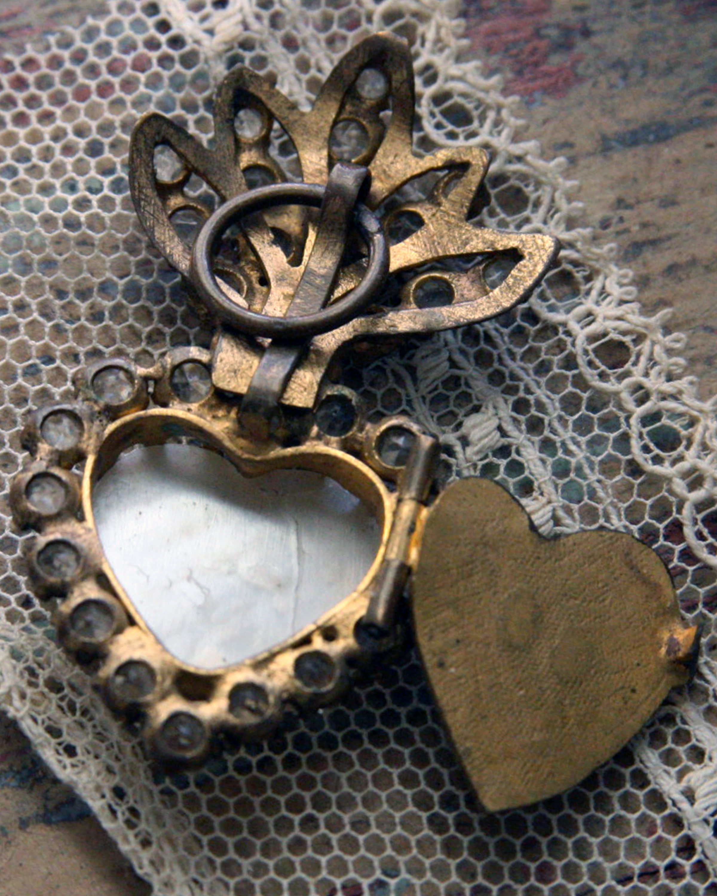 French brocante Open-heart