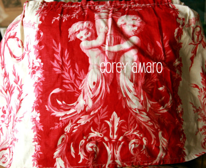 Toile de jouy fabric