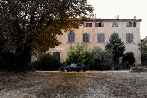 Provence abandoned chateau