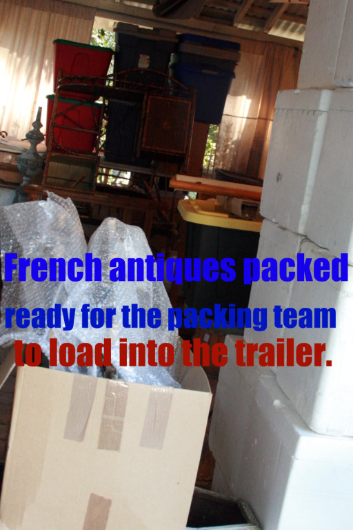 Packed french antiques