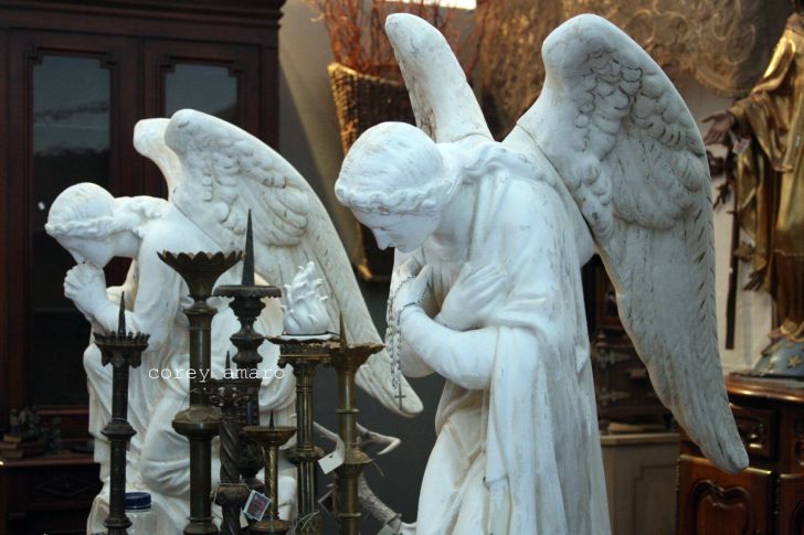 Sacred Heast antiques angels