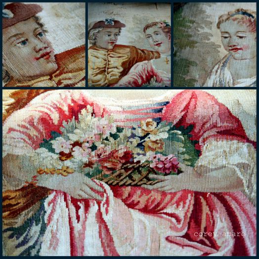 Aubusson collage