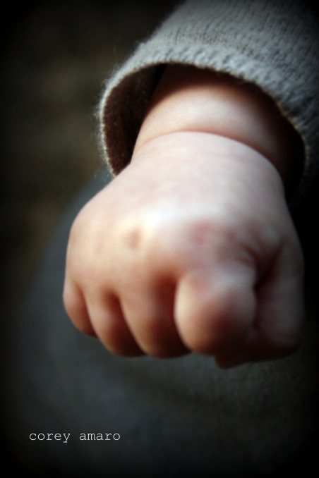 Baby's fist