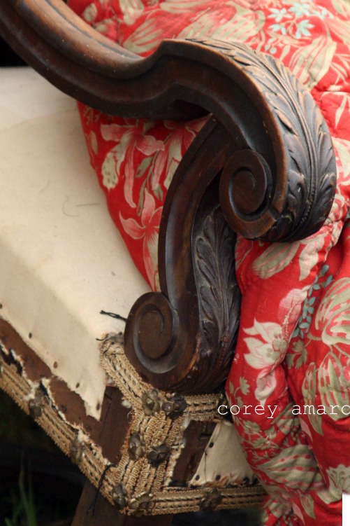 Upholster an old chair Upholster an old chair