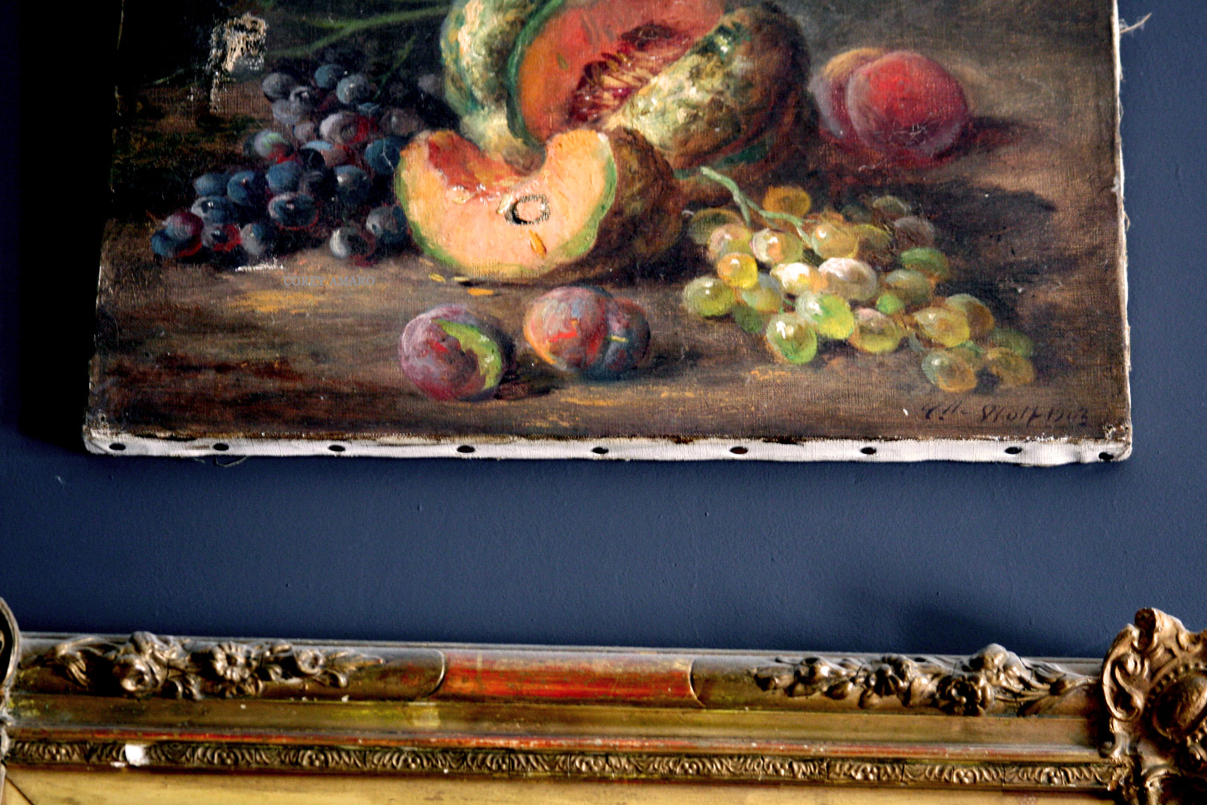 Oil-paingting-fruit