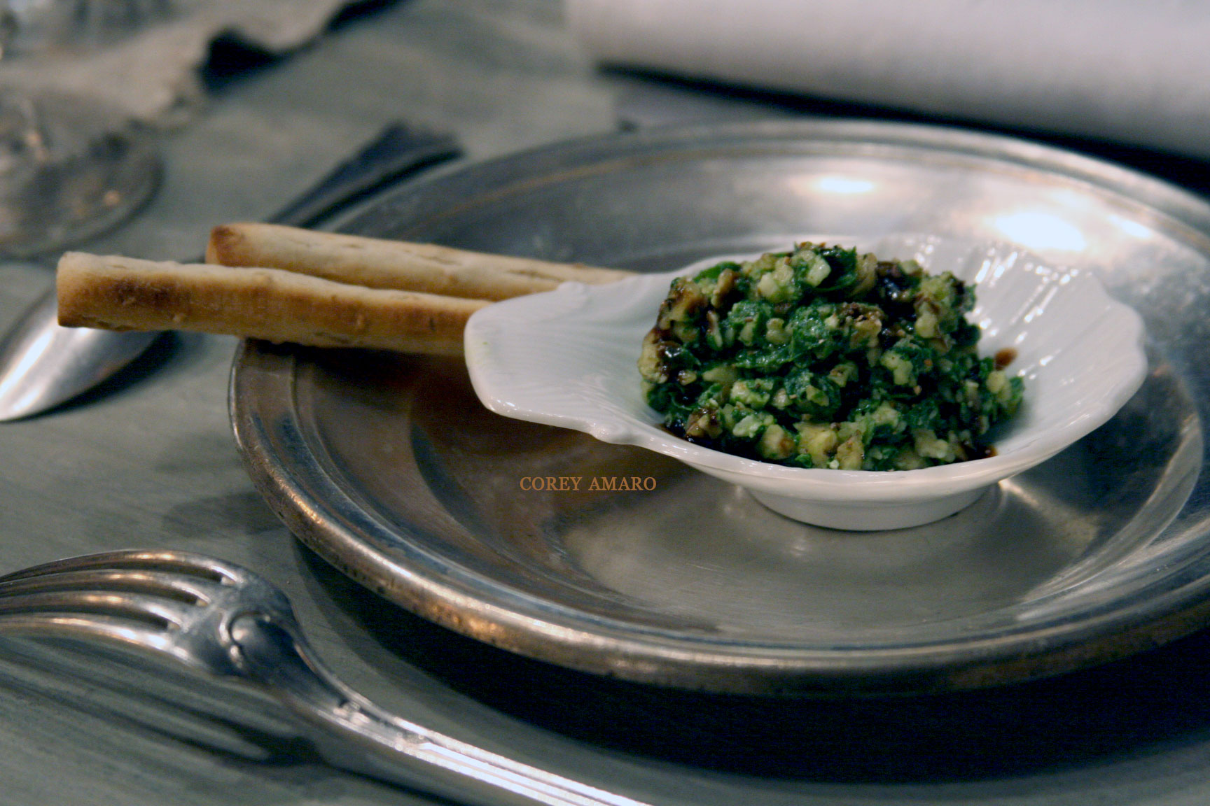 Spinach-pesto