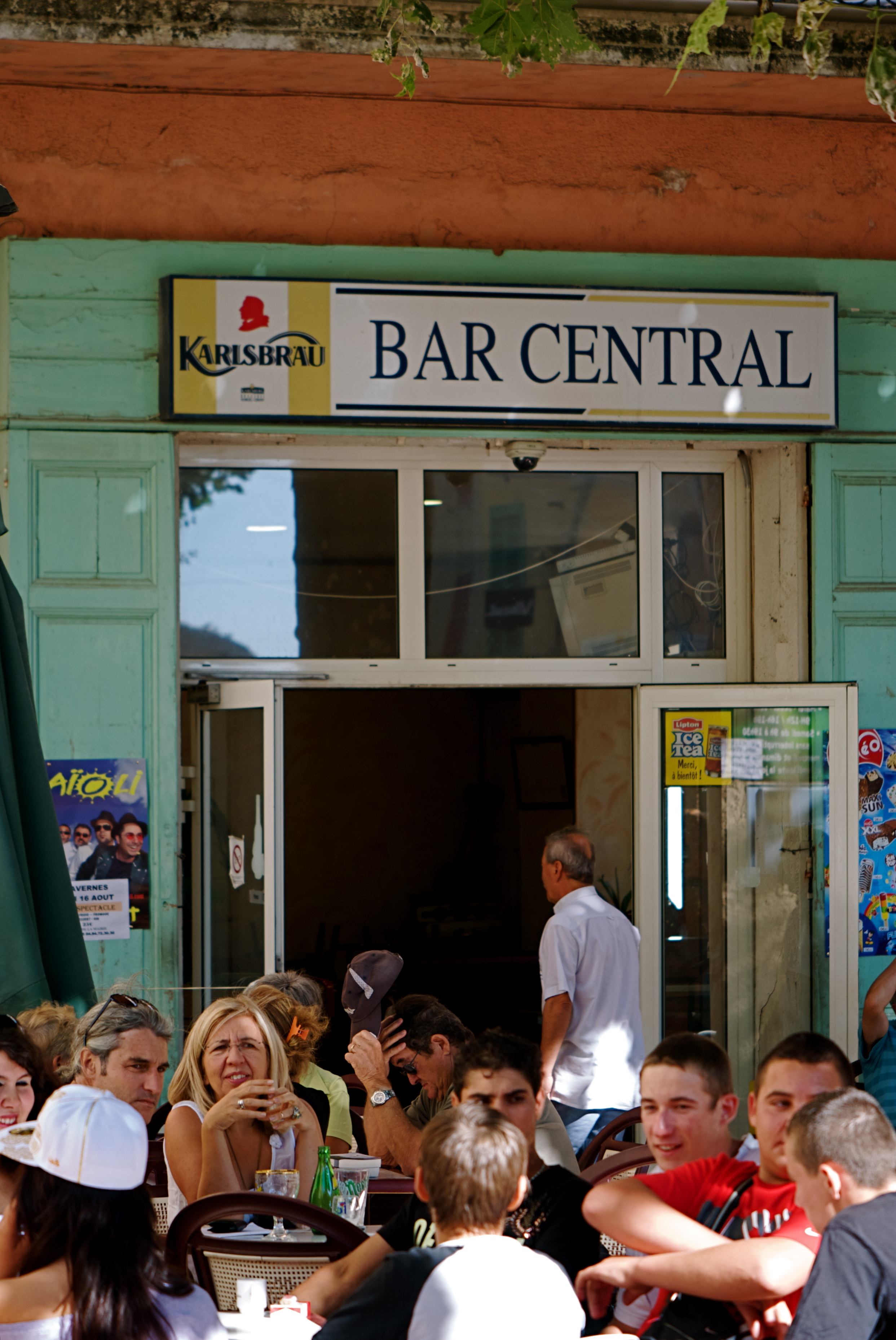 French bar at the brocante French bar at the brocante