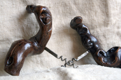 Wine bottle openers