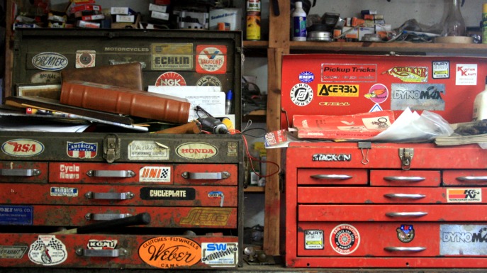 Red tool box