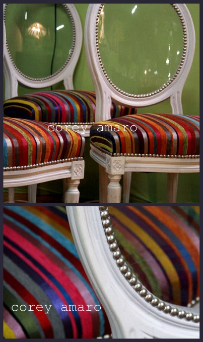 Modern chairs clear backs