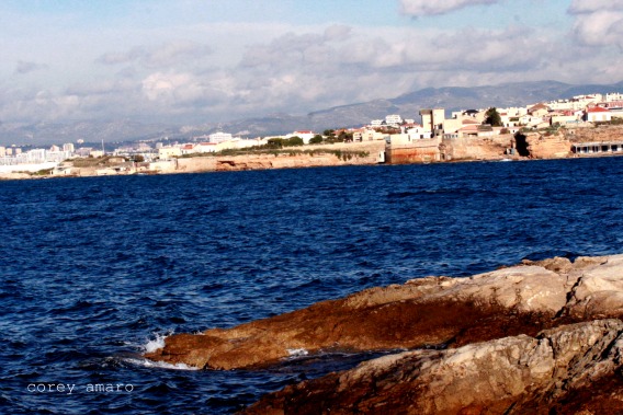 Marseille coast