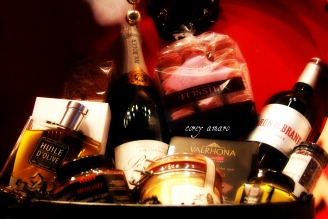 French christmas feast