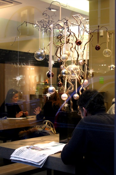 Christmas cafe france C