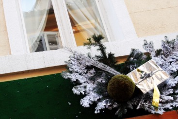 Christmas window decoration