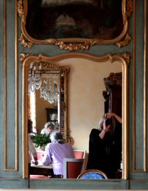 Looking in the mirror