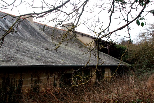 Grange with slate roof Grange with slate roof
