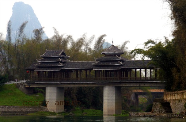 Bridge over li river china
