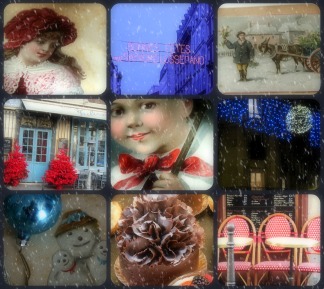 Christmas collage