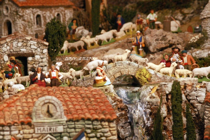 Santons creche france