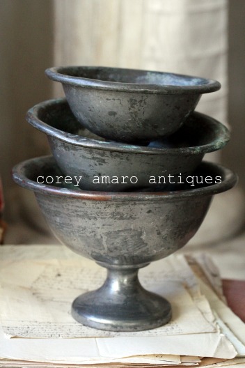 Barber sponge and soap bowls