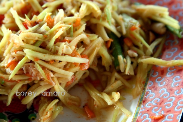 Papya salad Papya salad