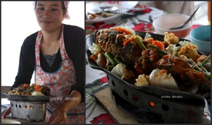 Thai fish pan Thai fish pan