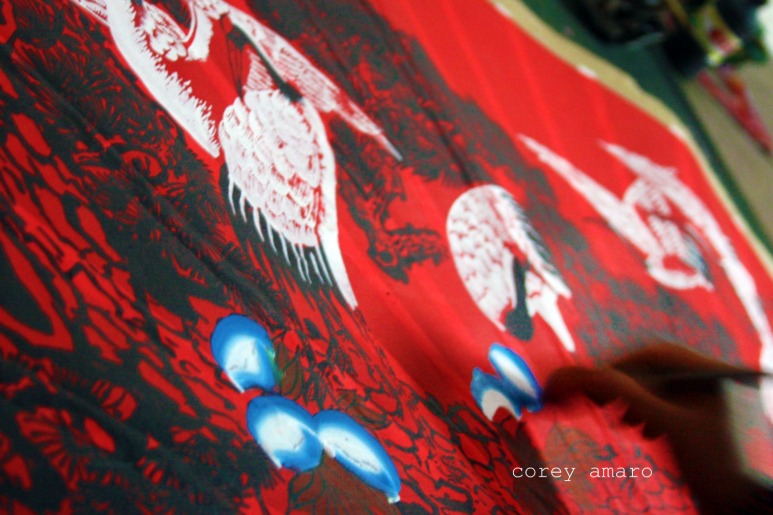 Red fan china fulitown