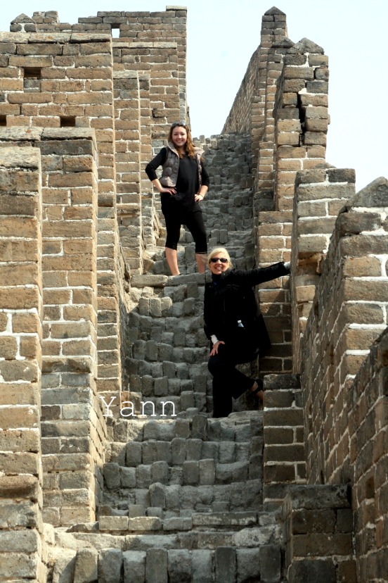 Standing on the Great Wall Standing on the Great Wall