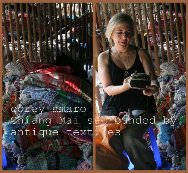 Corey amaro antique textiles laos