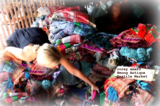 Corey amaro antique textiles Thailand