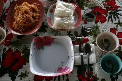 Table setting thai Table setting thai