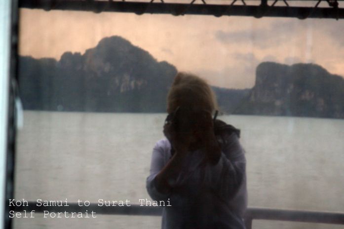 Self portrait Koh Samui to Surat Thani