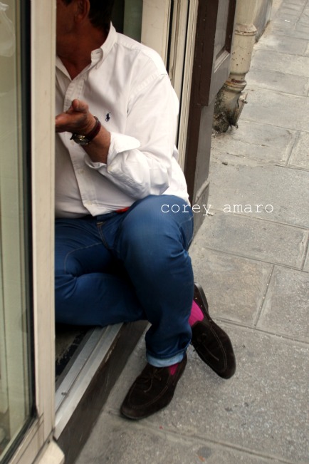 Pink socks