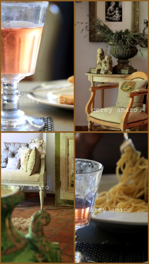French home with an American twist