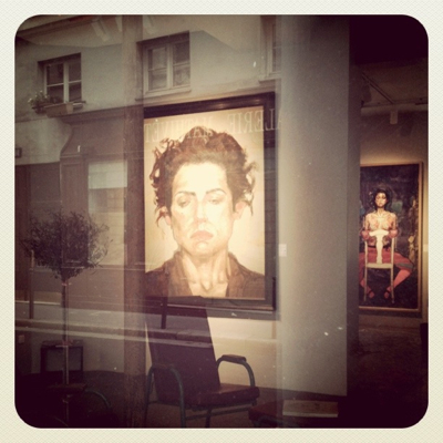 Paintings on the Streets of Paris