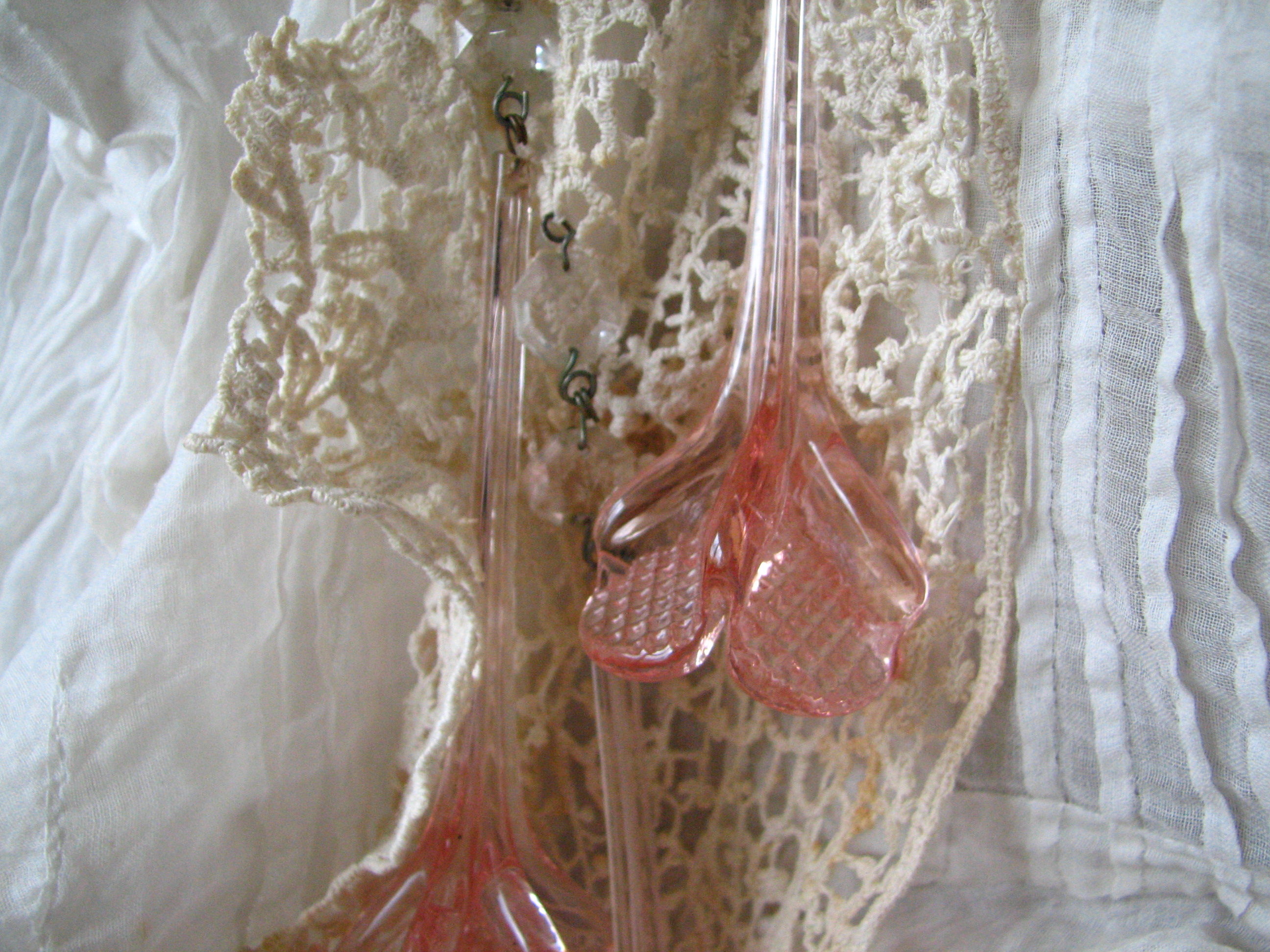 ribbons, lace, sweet things found at the brocante