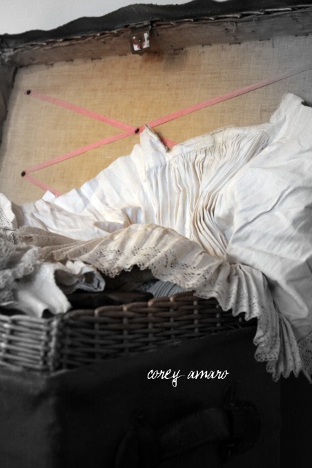 Trunk of linens