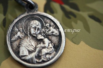 Mary with child and angles