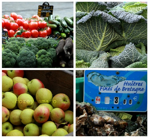 French market, place des lices