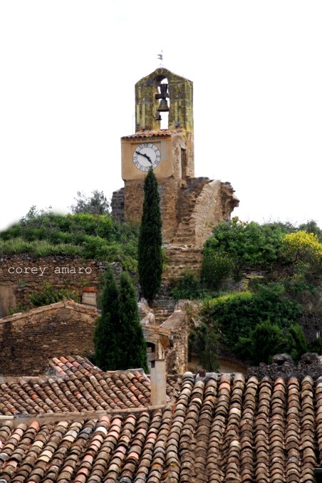 Clock tower provence Clock tower provence