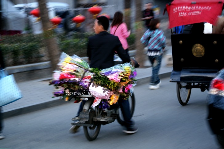 Flowers on the go
