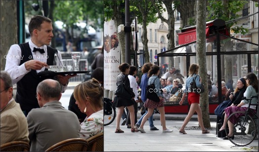 Oh la la French waiter