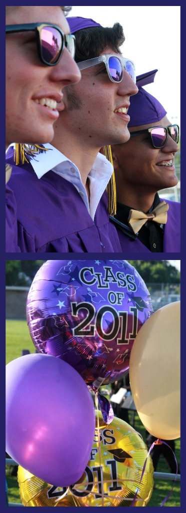 Purple and gold
