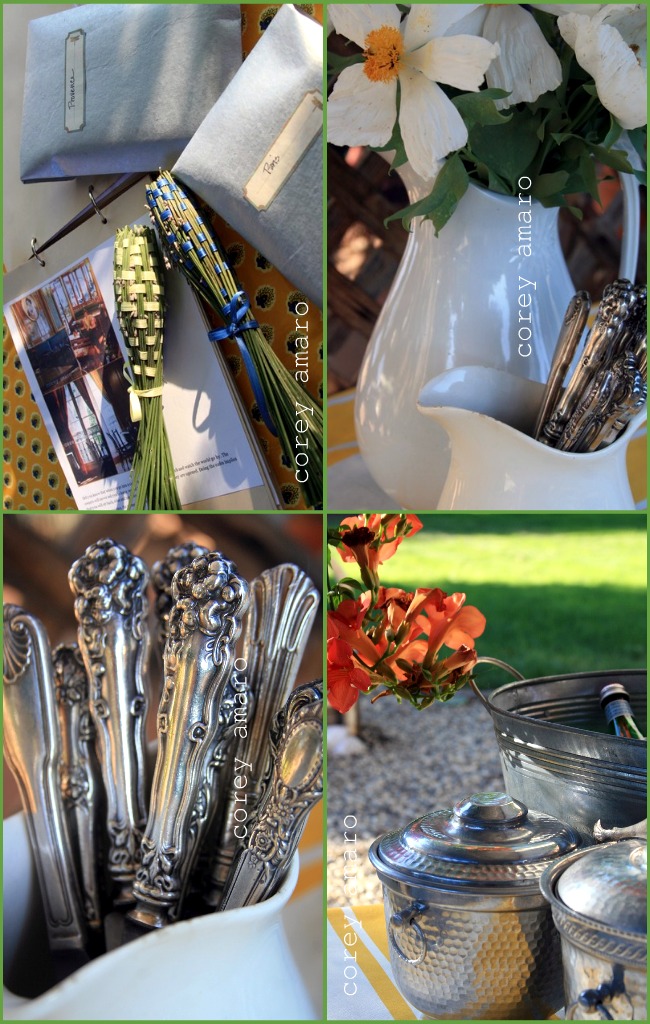 Summer garden decoration