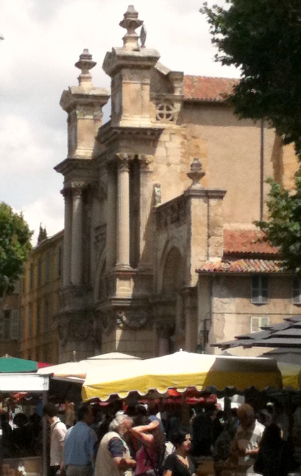 Market in Aix en provence