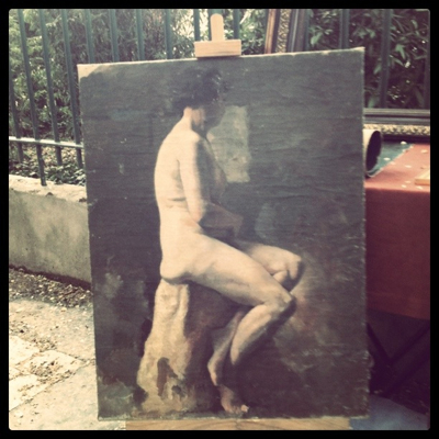 Paintings on the Streets of Paris