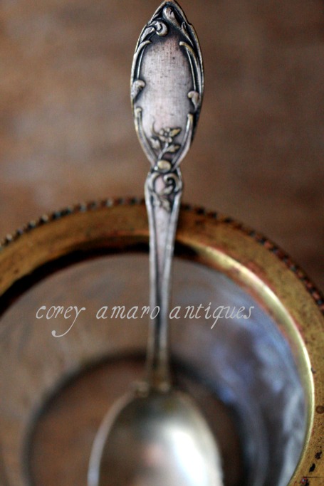 Salt cellar spoon
